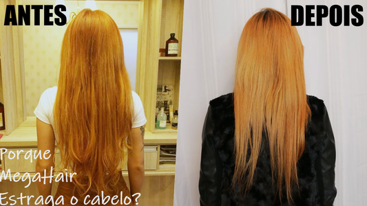 Porque mega hair estraga o cabelo?