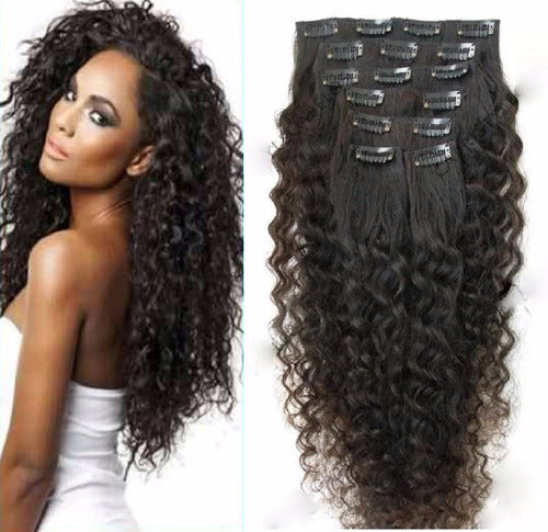 Aplique cabelo ondulado