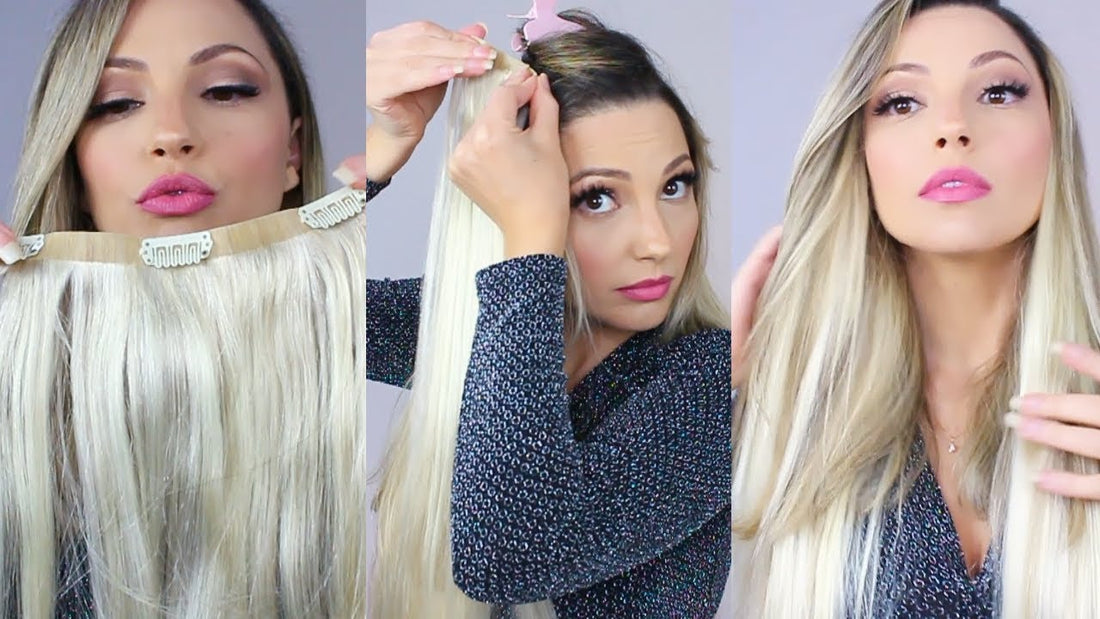Aplique de cabelo qual o melhor método