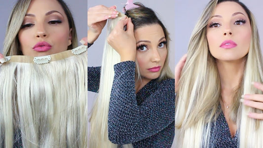 Aplique de cabelo qual o melhor método