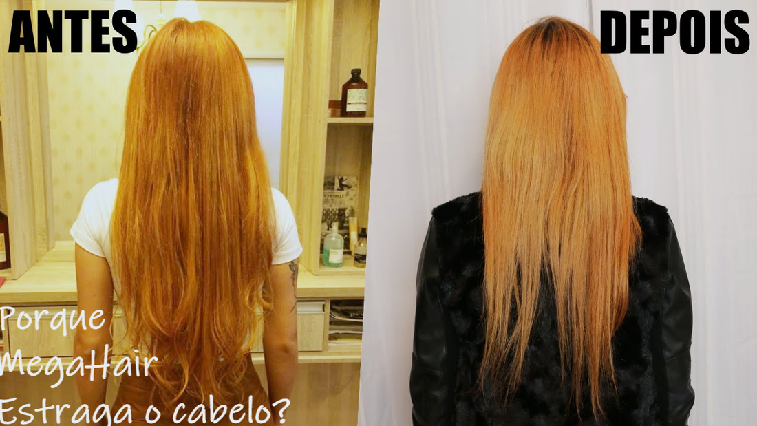 Porque mega hair estraga o cabelo?