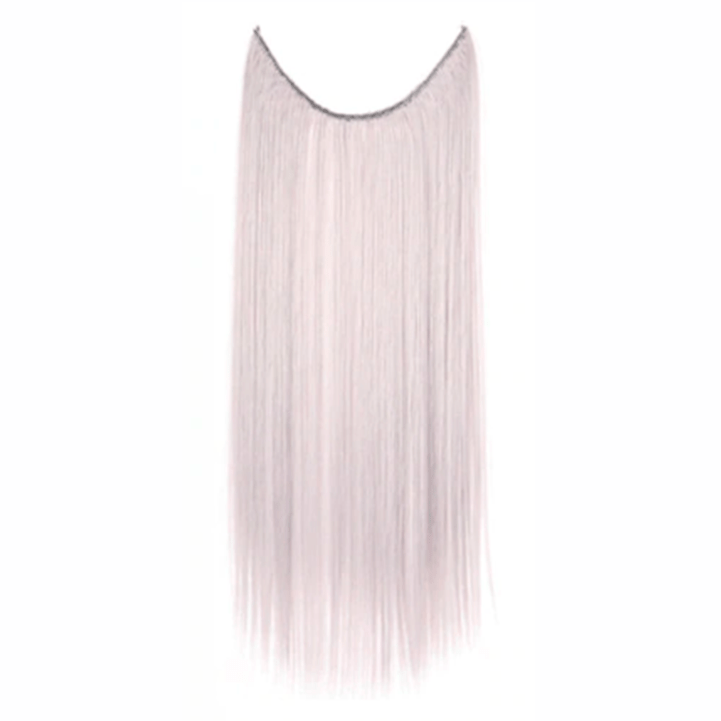 Aplique Loiro Platinado Cinza Entrega Rápida