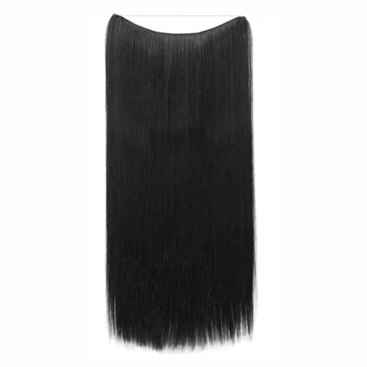 Bela Belinda Liso / 60cm Aplique Preto Nippon / Entrega Rápida